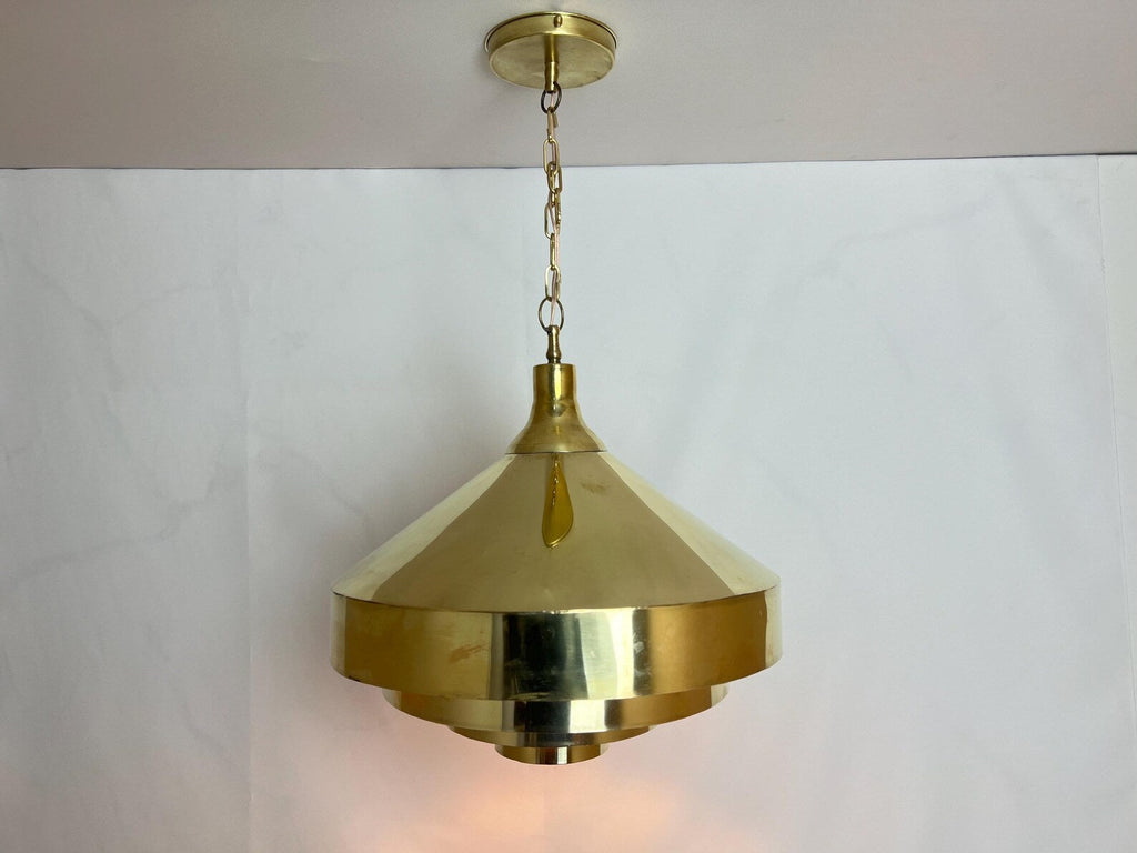 Vintage Inspired Gold Ceiling Lamp