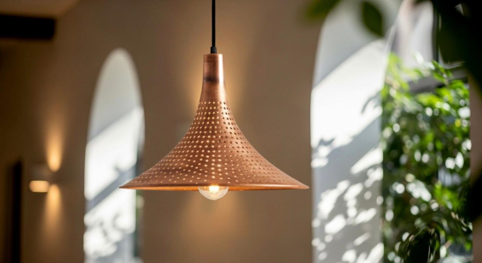 Rustic Industrial Kitchen Lighting